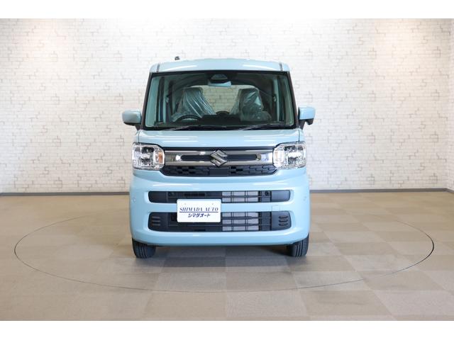 スペーシア ハイブリッドＸ　両側電動スライドドア　クリアランスソナー　衝突被害軽減システム　オートライト　ＬＥＤヘッドランプ　スマートキー　アイドリングストップ　電動格納ミラー　シートヒーター　ベンチシート　ＣＶＴ（12枚目）