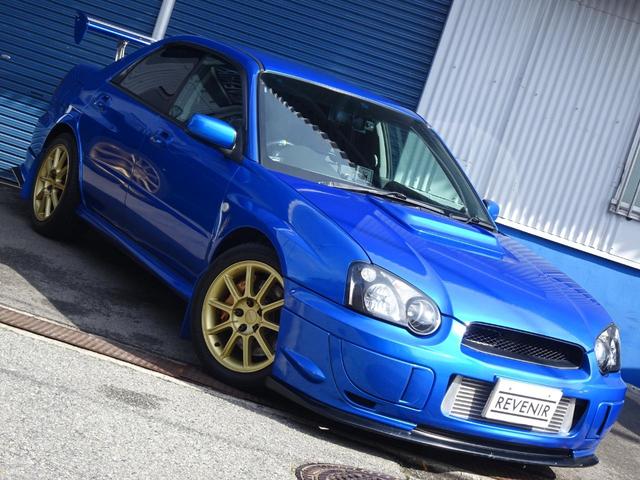 インプレッサ ＷＲＸ　ＳＴｉ　Ｅ型・ＴＯＭＥＩエキマニ・柿本マフラー・ＢＬＩＴＺ車高調／ブーストコントローラー・バリスカーボントランク・Ｃ－ＷＥＳＴ　ＧＴウィング・前置きインタークーラー・ナビ（35枚目）