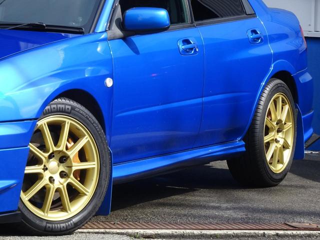 インプレッサ ＷＲＸ　ＳＴｉ　Ｅ型・ＴＯＭＥＩエキマニ・柿本マフラー・ＢＬＩＴＺ車高調／ブーストコントローラー・バリスカーボントランク・Ｃ－ＷＥＳＴ　ＧＴウィング・前置きインタークーラー・ナビ（66枚目）