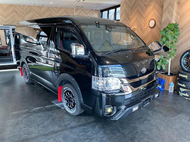 ハイエースバン スーパーＧＬ　ダークプライムＩＩ　ＦＥＥＬハピネスラインデモカー　車いす移動車　パワーリフト　電動固定装置　ベッドキット　７型フルセグナビ　リアモニター　４ＷＤスタイル（24枚目）