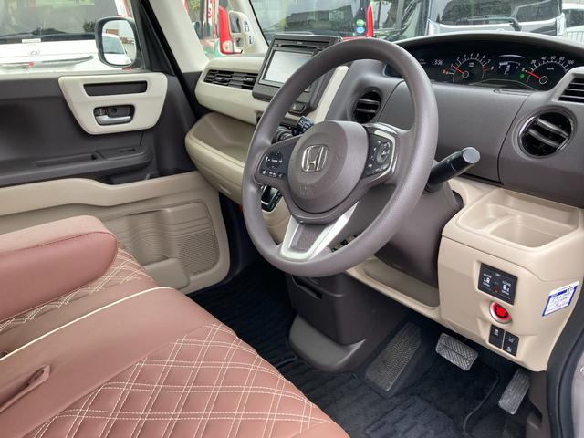 Ｎ－ＢＯＸ Ｇ・Ｌホンダセンシング　クラッツィオ革調シートカバー　両側パワースライドドア　バックカメラ　ＥＴＣ　ドラレコ　アダクティブクルーズコントロール　ディスプレイオーディオ　スマートキー　プッシュスタート　オートＬＥＤヘッドライト（8枚目）