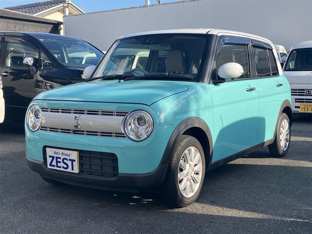 アルトラパン X 全方位モニター用カメラパッケージ装着車 純正8インチナビフルセグTV ETC シートヒーター ツートンカラー ドライブレコーダー ひじ掛け スマートキー2個 プッシュ式エンジンスタート(3枚目)