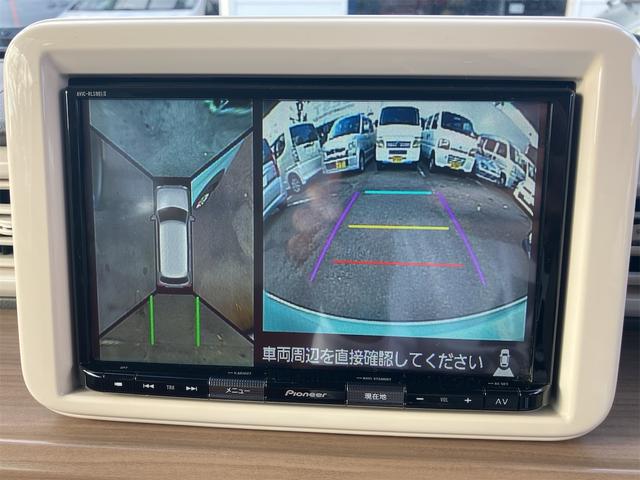 アルトラパン X 全方位モニター用カメラパッケージ装着車 純正8インチナビフルセグTV ETC シートヒーター ツートンカラー ドライブレコーダー ひじ掛け スマートキー2個 プッシュ式エンジンスタート(11枚目)