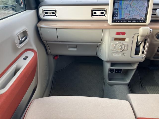 アルトラパン X 全方位モニター用カメラパッケージ装着車 純正8インチナビフルセグTV ETC シートヒーター ツートンカラー ドライブレコーダー ひじ掛け スマートキー2個 プッシュ式エンジンスタート(32枚目)