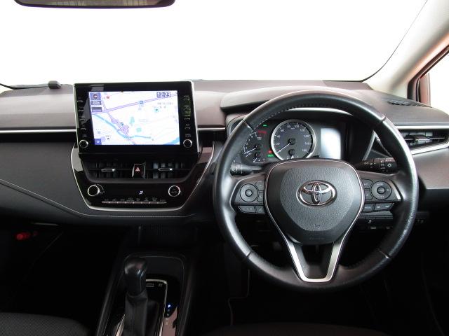 カローラツーリング ハイブリッド　Ｓ　９型ディスプレイオーディオ　Ｂカメラ　衝突軽減ブレーキ　車線逸脱警報　ブラインドスポットモニタリング　クリアランスソナー　レーダークルーズコントロール　オートマチックハイビーム　ＥＴＣ　スマートキー（2枚目）