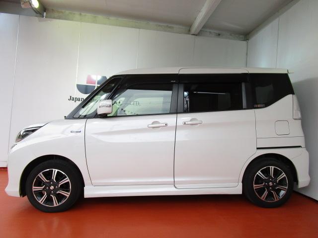 ソリオバンディット ハイブリッドＭＶ　８型ナビ地デジ　全方位モニター　Ｂｌｕｅｔｏｏｔｈ　衝突軽減ブレーキ　車線逸脱警報　オートマチックハイビーム　シートヒーター　アイドリングストップ　両側自動ドア　レーダークルーズコントロール　ＥＴＣ（4枚目）