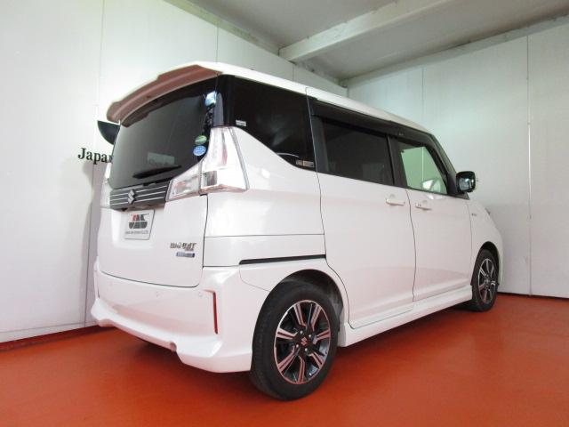 ソリオバンディット ハイブリッドＭＶ　８型ナビ地デジ　全方位モニター　Ｂｌｕｅｔｏｏｔｈ　衝突軽減ブレーキ　車線逸脱警報　オートマチックハイビーム　シートヒーター　アイドリングストップ　両側自動ドア　レーダークルーズコントロール　ＥＴＣ（6枚目）