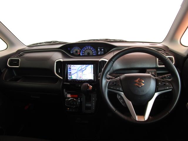 ソリオバンディット ハイブリッドＭＶ　８型ナビ地デジ　全方位モニター　Ｂｌｕｅｔｏｏｔｈ　衝突軽減ブレーキ　車線逸脱警報　オートマチックハイビーム　シートヒーター　アイドリングストップ　両側自動ドア　レーダークルーズコントロール　ＥＴＣ（8枚目）