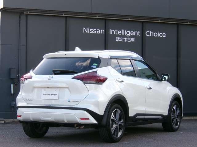 キックス 1.2 X (e-POWER) プロパイロットナビAVMドラレコETC LEDヘッ ナビ&TV ワンオ-ナ-車 追従クルコン スマートキー LEDヘッド レーンアシスト パワーステアリング 盗難防止システム ドライブレコーダー ETC メモリーナビ サイドエアバッグ アルミ AAC(2枚目)