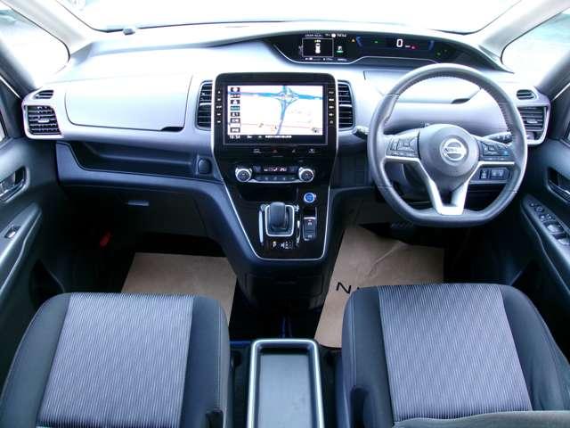 セレナ １．２　ｅ－ＰＯＷＥＲ　ハイウェイスター　Ｖ　３６０°カメラ　エマジェンシーブレーキ　１オナ　スマキー　バックカメラ　ＬＥＤ　レーンアシスト　ＥＴＣ　ドラレコ　イモビ　サイドカーテンエアバック　フルオートエアコン　アルミホイール　エアバック（3枚目）