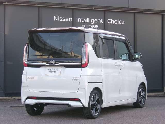 ルークス ６６０　ハイウェイスターＧターボ　プロパイロット　エディション　両側パワードア　アラウンドビュ　プリクラッシュセーフティー　メモリナビ　アダプティブクルコン　レーンキープ　展示試乗車ＵＰ　インテリキ－　ＥＴＣ　ＬＥＤヘッドライト　アイドリングストップ　ＡＣ　ＰＳ（2枚目）