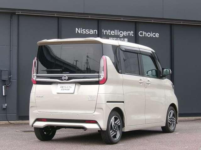 ルークス ６６０　ハイウェイスターＸ　社有車アッププロパイロットナビ全方位カメ　左右パワースライドドア　アイドリング　イモビ　パノラマモニター　助手席エアバッグ　衝突軽減ブレーキ　ＰＷ　ナビ＆ＴＶ　１セグ　ＬＥＤヘッドライト　ＬＤＷ　スマートキー　ＥＴＣ　ワンオーナー車　ＰＳ（2枚目）