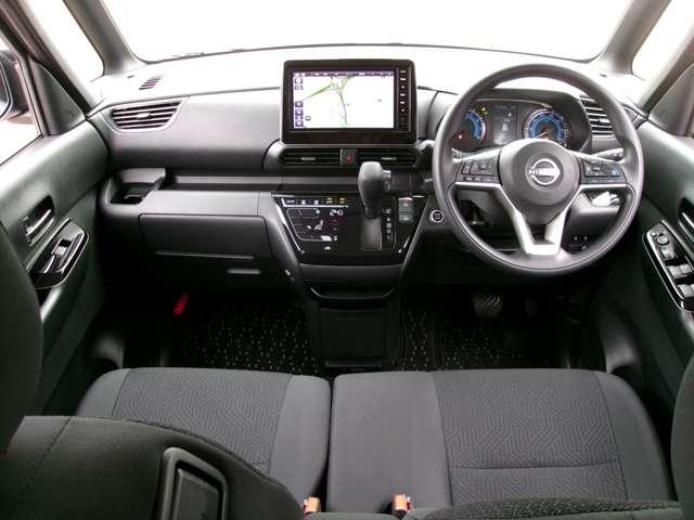 ルークス ６６０　ハイウェイスターＸ　社有車アッププロパイロットナビ全方位カメ　左右パワースライドドア　アイドリング　イモビ　パノラマモニター　助手席エアバッグ　衝突軽減ブレーキ　ＰＷ　ナビ＆ＴＶ　１セグ　ＬＥＤヘッドライト　ＬＤＷ　スマートキー　ＥＴＣ　ワンオーナー車　ＰＳ（3枚目）