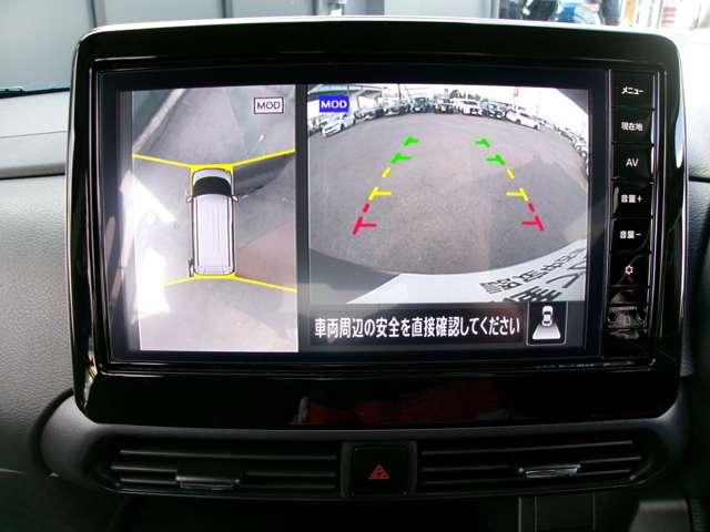 ルークス ６６０　ハイウェイスターＸ　社有車アップナビ全方位カメラドラレコ　アイスト　衝突被害軽減ブレ－キ　マルチビューカメラ　車線逸脱警報装置　ＬＥＤ　スマートキー　パワーウィンドウ　ワンオーナー　カーテンエアバック　ドライブレコーダー　ナビＴＶ　バックカメラ　パワステ（5枚目）