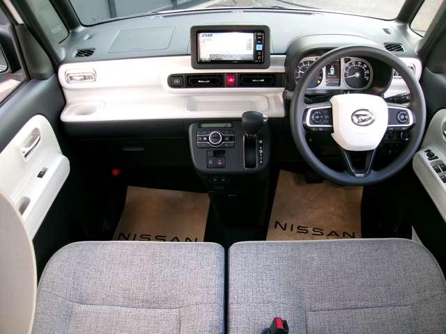 ムーヴキャンバス 660 ストライプス Gターボ クルーズコントロールナビバックカメラドラ ワンセグ レーダーブレーキ Bカメラ 1オーナー パワーウィンドゥ 左右オートスライド オートクルーズ ETC車載器 サイドエアバッグ LEDヘッドライト スマートキー ドラレコ フルオートエアコン(3枚目)