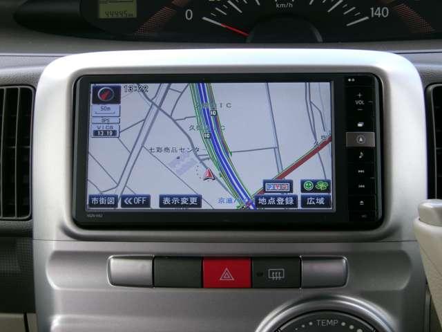 タント ６６０　Ｘ　純正ナビＮＳ２Ｎ－Ｗ６２　ＥＴＣ　両席エアバッグ　ＥＴＣ付　運転席エアバック　エアコンＯＫ　キーレス付き　スマ－トキ－　メモリナビ　地デジフルセグＴＶ　ＴＶ＆ナビ（4枚目）