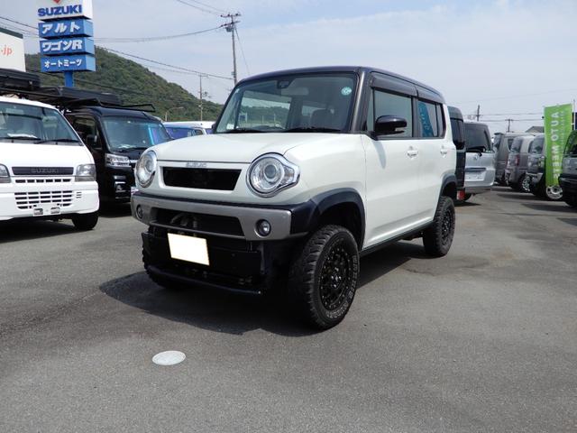 ハスラー Ｘターボ　リフトアップカスタム車　シートヒーター　スマートキー　ベンチシート　フルフラットシート　アイドリングストップ　盗難防止システム　衝突被害軽減システム（2枚目）