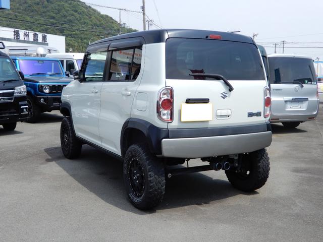 ハスラー Ｘターボ　リフトアップカスタム車　シートヒーター　スマートキー　ベンチシート　フルフラットシート　アイドリングストップ　盗難防止システム　衝突被害軽減システム（5枚目）