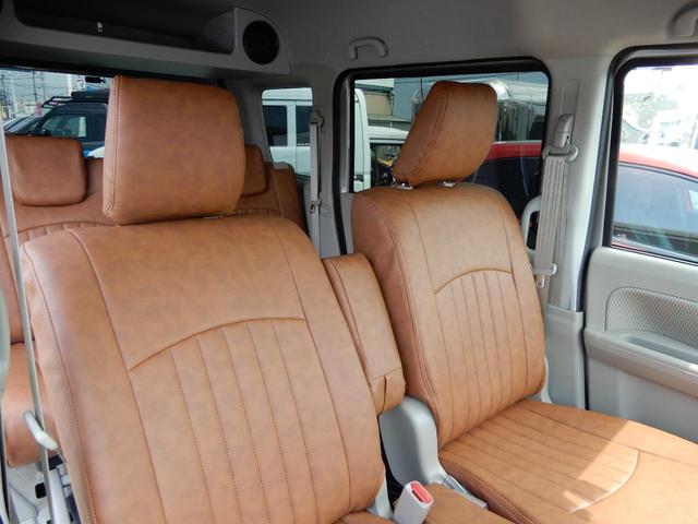 エブリイワゴン ＰＺターボ　ワイルドギアオリジナルカスタム　丸目ライト　グリル　新品外品タイヤホイールセット　オリジナルシートカバー　スズキセーフティサポート　ドラレコ前後　ディスプレイオーディオ　ＥＴＣ　フォグランプ（3枚目）