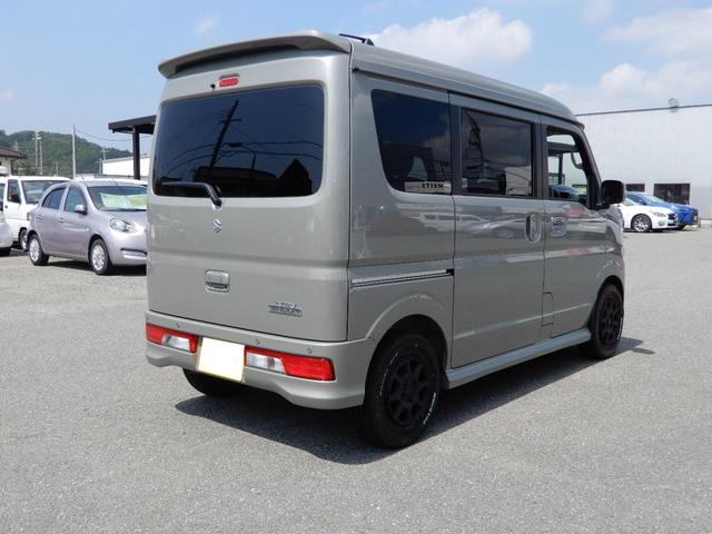 エブリイワゴン ＰＺターボ　ワイルドギアオリジナルカスタム　丸目ライト　グリル　新品外品タイヤホイールセット　オリジナルシートカバー　スズキセーフティサポート　ドラレコ前後　ディスプレイオーディオ　ＥＴＣ　フォグランプ（10枚目）