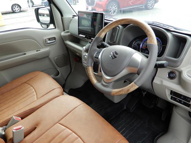 エブリイワゴン ＰＺターボ　ワイルドギアオリジナルカスタム　丸目ライト　グリル　新品外品タイヤホイールセット　オリジナルシートカバー　スズキセーフティサポート　ドラレコ前後　ディスプレイオーディオ　ＥＴＣ　フォグランプ（27枚目）