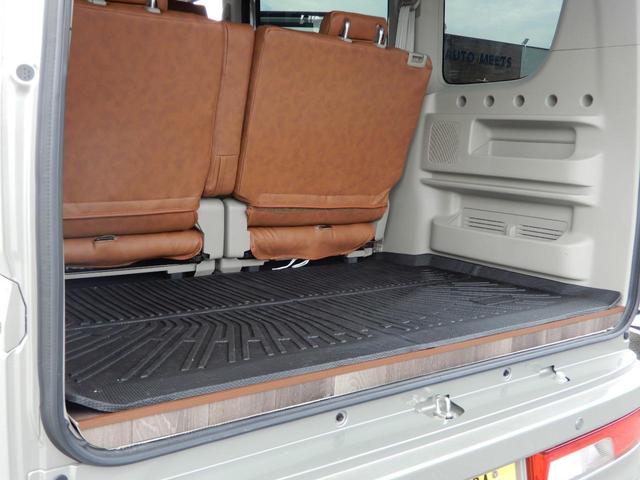 エブリイワゴン ＰＺターボ　ワイルドギアオリジナルカスタム　丸目ライト　グリル　新品外品タイヤホイールセット　オリジナルシートカバー　スズキセーフティサポート　ドラレコ前後　ディスプレイオーディオ　ＥＴＣ　フォグランプ（37枚目）