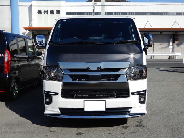 ハイエースバン ロングスーパーＧＬ　ダークプライムＳ　４ＷＤ　車中泊仕様　ベッドキット付き　ガラスフィルム　全方位カメラ　ディスプレイオーディオ（5枚目）