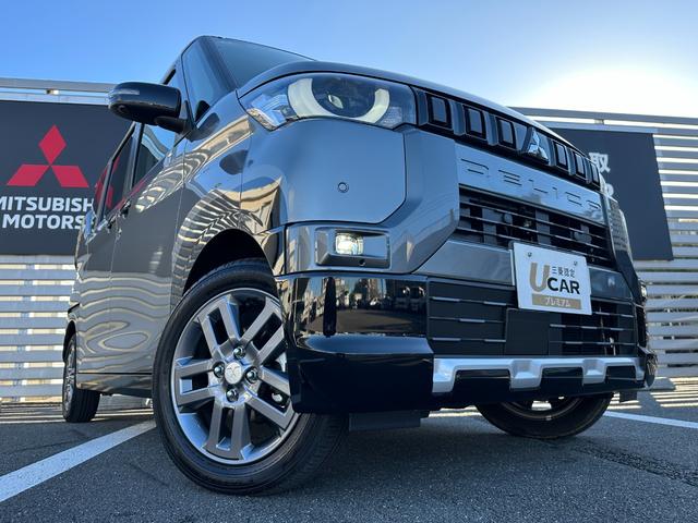 デリカミニ T プレミアム 元試乗車 メモリーナビ 全方位モニター ETC マイパイロット 衝突被害軽減ブレーキ 踏み間違い防止装置 パーキングセンサー 両側電動スライドドア シートヒーター デジタルルームミラー スマートキー(68枚目)