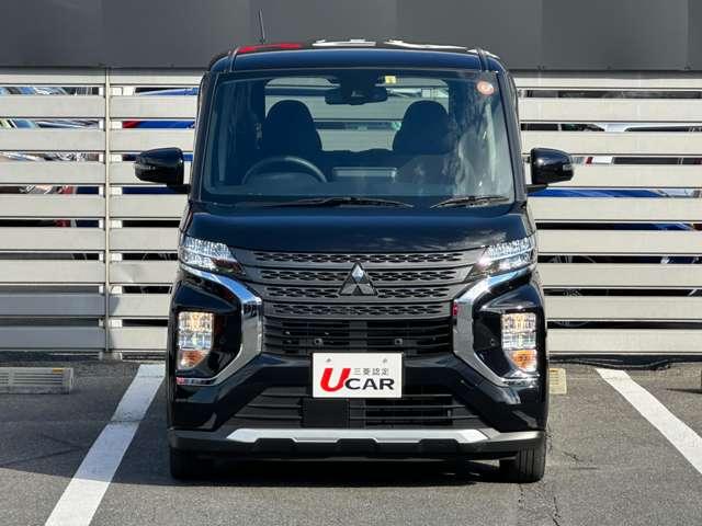 ｅＫクロススペース Ｇ　プラスエディション　ワンオーナー　メモリーナビ　全方位モニター　衝突被害軽減ブレーキ　踏み間違い防止装置　パーキングセンサー　両側電動スライドドア　シートヒーター　オートマチックハイビーム　フォグランプ　スマートキー（2枚目）