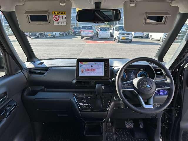 ｅＫクロススペース Ｇ　プラスエディション　ワンオーナー　メモリーナビ　全方位モニター　衝突被害軽減ブレーキ　踏み間違い防止装置　パーキングセンサー　両側電動スライドドア　シートヒーター　オートマチックハイビーム　フォグランプ　スマートキー（10枚目）