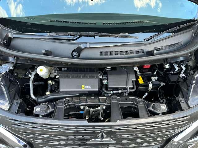 ｅＫクロススペース Ｇ　プラスエディション　ワンオーナー　メモリーナビ　全方位モニター　衝突被害軽減ブレーキ　踏み間違い防止装置　パーキングセンサー　両側電動スライドドア　シートヒーター　オートマチックハイビーム　フォグランプ　スマートキー（63枚目）