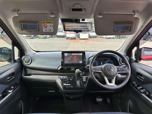 eKクロス G ワンオーナー メモリーナビ 全方位モニター ETC マイパイロット 衝突被害軽減ブレーキ 踏み間違い防止装置 パーキングセンサー シートヒーター オートマチックハイビーム デジタルルームミラー(12枚目)