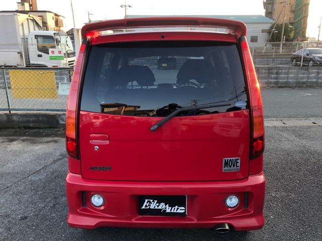 ムーヴ エアロダウンカスタムリミテッド　ナビ　ＣＤ　ＤＶＤ視聴　エアバッグ　キーレス　ＥＴＣアルミホイール　　４ＡＴ　ＪＢ４気筒ツインカムターボ　タイミングチエーン（3枚目）