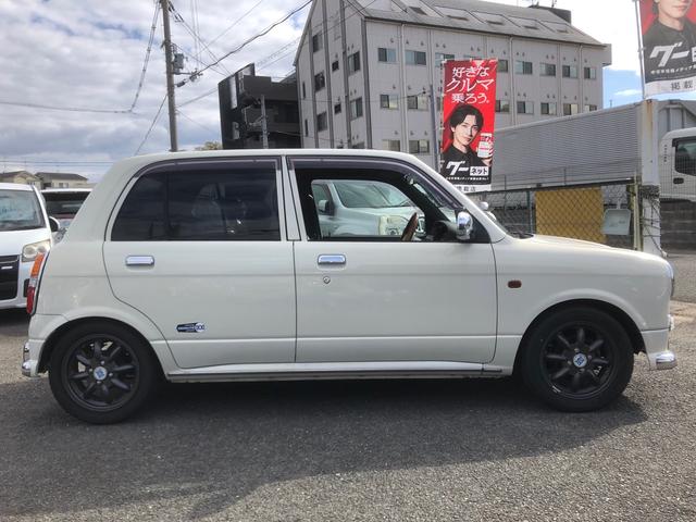 ミラジーノ ミニライトスペシャル オートマ エアコン パワステ パワウインド ナビ アルミホイールキーレス ETC アルミホイール ローダウン 外品マフラー(6枚目)