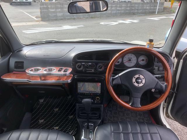 ミラジーノ ミニライトスペシャル オートマ エアコン パワステ パワウインド ナビ アルミホイールキーレス ETC アルミホイール ローダウン 外品マフラー(14枚目)