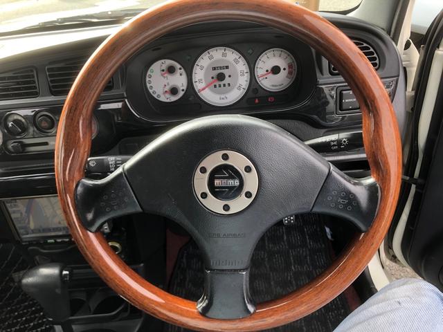 ミラジーノ ミニライトスペシャル オートマ エアコン パワステ パワウインド ナビ アルミホイールキーレス ETC アルミホイール ローダウン 外品マフラー(15枚目)