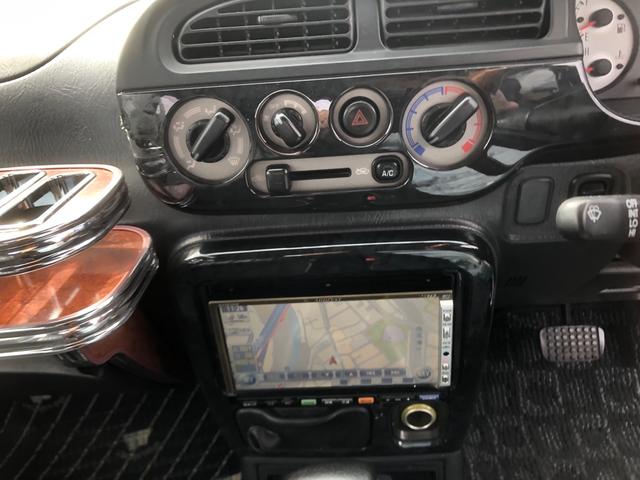 ミラジーノ ミニライトスペシャル オートマ エアコン パワステ パワウインド ナビ アルミホイールキーレス ETC アルミホイール ローダウン 外品マフラー(28枚目)