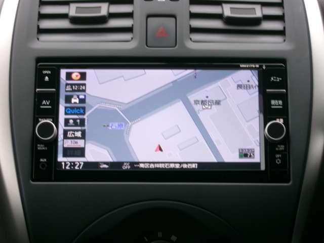 マーチ 1.2 X Vセレクション メモリーナビTV バックモニター ナビ ドラレコ 盗難防止装置 スマートキー オートエアコン キーフリー アイドリングストップ Wエアバック ワンオーナー ABS パワーウィンドウ パワーステアリング メモリーナビ 運転席エアバッグ(4枚目)