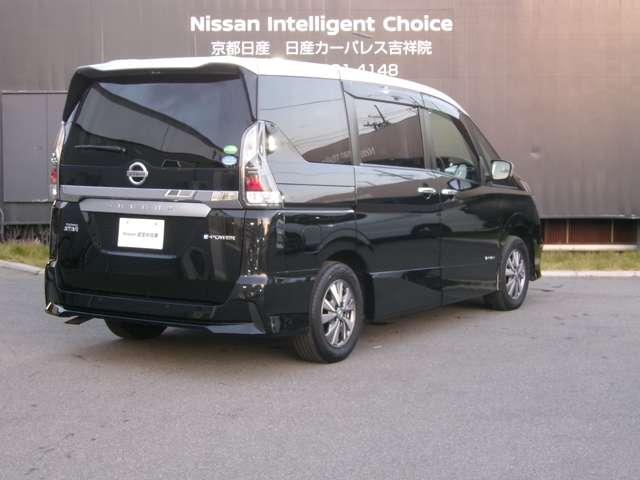 セレナ 1.2 e-POWER ハイウェイスター V 360°カメラ エマジェンシーブレーキ スマキー バックカメラ LED レーンアシスト クルコン ドラレコ Aストップ イモビ フルオートエアコン アルミホイール エアバック メモリーナビ キーフリー(2枚目)