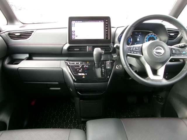 ルークス 660 ハイウェイスターGターボ プロパイロット エディション 両側オートスライド アラウンドモニター 両側パワードア アラウンドビュ プリクラッシュセーフティー メモリナビ アダプティブクルコン レーンキープ 展示試乗車UP インテリキ- ETC LEDヘッドライト アイドリングストップ AC PS(3枚目)