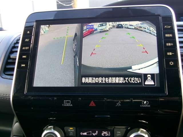 セレナ １．２　ｅ－ＰＯＷＥＲ　ハイウェイスター　Ｖ　後席モニター　メモリーナビＴＶ　３６０°カメラ　後席モニター　　エマジェンシーブレーキ　１オナ　スマキー　バックカメラ　ＬＥＤ　レーンアシスト　ＥＴＣ　ドラレコ　　イモビ　カーテンエアバック　オートエアコン（6枚目）