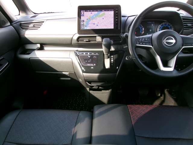 ルークス 660 ハイウェイスターGターボ メモリーナビTV メモリーナビTV アラウンドビューモニター 両側スライド片側電動ドア アイドリングストップ インテリキ- 1オーナー レーンキープ 禁煙車 ETC ドライブレコーダー キーフリー アルミホイール(3枚目)