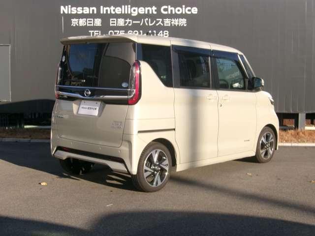 ルークス ６６０　ハイウェイスターＧターボ　メモリーナビＴＶ　助手席エアバッグ　アイドリングストップ機能　両側電動スライドドア　インテリキ－　１オーナー　レーンキープ　ＬＥＤヘッドランプ　ＥＴＣ　ドライブレコーダー　バックモニター　キーフリー　アルミホイール（2枚目）