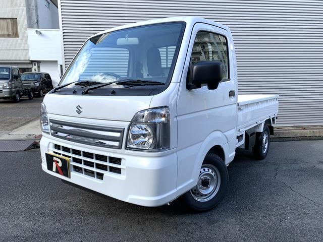 キャリイトラック ＫＣエアコン・パワステ　届け出済み未使用車　５年１０万ｋｍ全国スズキメーカー保証付き　エアコン　パワステ　パワーウインド　キーレス　２ＷＤ　４ＡＴ　ＡＭＦＭラジオ　　アイドリングストップ（3枚目）