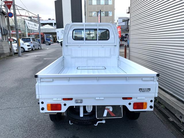 キャリイトラック ＫＣエアコン・パワステ　届け出済み未使用車　５年１０万ｋｍ全国スズキメーカー保証付き　エアコン　パワステ　パワーウインド　キーレス　２ＷＤ　４ＡＴ　ＡＭＦＭラジオ　　アイドリングストップ（8枚目）
