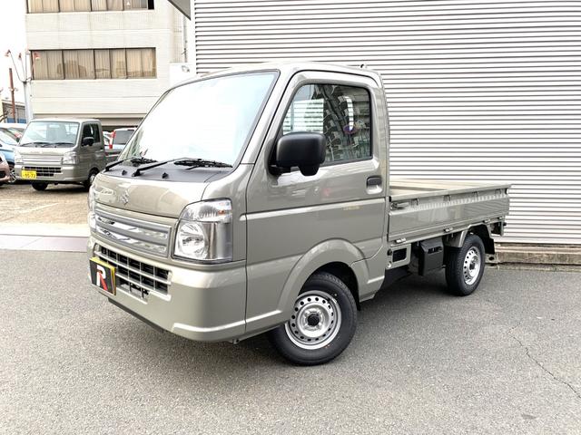 キャリイトラック ＫＣエアコン・パワステ　スズキセーフティサポート　届出済未使用車　５年１０万ｋｍ全国スズキメーカー保証付き　　２ＷＤ　４ＡＴ　キーレス　パワーウインド　リアパーキングセンサー　ＡＭＦＭラジオ　オートライト　アイドルストップ（4枚目）