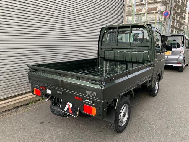 キャリイトラック ＫＣエアコン・パワステ　届出済未使用車　５年１０万ｋｍ全国スズキメーカー保証付き　２ＷＤ　４ＡＴ　キーレス　パワーウインド　リアパーキングセンサー　ＡＭＦＭラジオ　オートライト　アイドリングストップ（29枚目）