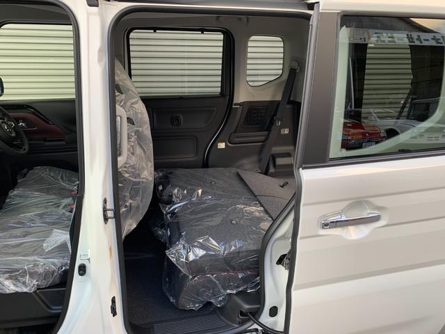 スペーシアカスタム ハイブリッドＸＳ　届出済未使用車　衝突被害軽減ブレーキ　両側パワースライドドア　アダブディブクルーズコントロール　電動パーキング　ＬＥＤヘッド　ヘッドアップＤＩＳＰ　本革巻ステアリング　マルチユースフラップ　１５アルミ（35枚目）