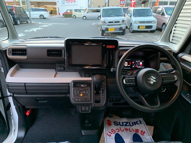 スペーシア ハイブリッドＸ　届出済未使用車　衝突被害軽減ブレーキ　両側パワースライドドア　サーキュレーター　マルチユースフラップ　ＬＥＤヘッドライト　オートライト　電格ドアミラー　シートヒーター　スマートキー　アイドルストップ（13枚目）