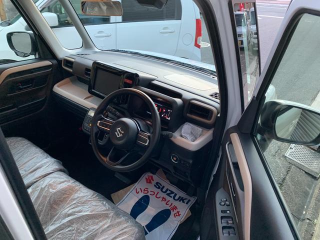 スペーシア ハイブリッドＸ　届出済未使用車　衝突被害軽減ブレーキ　両側パワースライドドア　サーキュレーター　マルチユースフラップ　ＬＥＤヘッドライト　オートライト　電格ドアミラー　シートヒーター　スマートキー　アイドルストップ（14枚目）